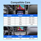 Carplay Android Auto For Infiniti 2015-2019 Q50 Q60 Q50l Qx50 Qx60 Armada Y62