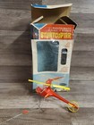 1965 Remco Electronic Stunt Copter With Box Rare 