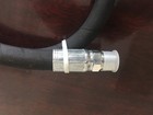 3 4  X 50 Ft Epdm Coupled Multipurpose Air Hose 200 Psi Bk With 2 Male Pipe 3 4 