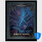 D d 5e 2024 Monster Manual Rpg Hardcover - D d Alternate Cover New