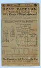 Ladies Home Journal 3104  1920s Ff Misses Combination 36b Vintage Sewing Pattern