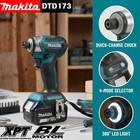2026 Makita Dtd173 18v Cordless Impact Driver Bl Brushless Motor Electric Drill 