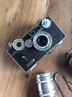 Argus Vintage 35mm Camera W Telephoto 100mm Lens  50mm Lens light Meter   Cases