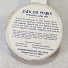 Delagar Bath Oil Beads Pearls 13 Capsules Perfumed Nos Vintage Sealed