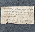 1832 Handwritten Legal Document Horry County South Carolina Col  John H Johnston