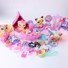 Lps Random 35pcs Accessories Fit Little Pet Shop Lps Shorthair Cat Dog Kid Gift