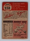 1953 Topps  238 Cal Hogue Low Grade Vintage High   Baseball Card