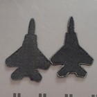 Usaf 67th Fighter Squadron Morale Patches Set Fighting Cocks Jet Flag Blackout