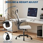 Gaming Chair  Ergonomic Computer Chair With Adjustable Headrest  Office Rolling