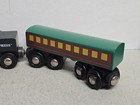 Brio 32501 Polar Express Engine And Tender W  Cabin Car Wooden - Used