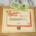 Vintage Handmade Framed Asian Ship Boat Handcut Crystals Gem Stones Artwork 13 