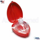 200 Pocket Cpr Mask In Hard Case - Mask W o2 With Gloves