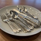 Vintage Santa Fe Railroad Flatware Service For 4  24 Pcs  Antique Silverware