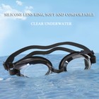 Adult Swim Goggles Clear Anti-fog Uv Protection Swimming Glasses   