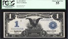 1899  1 Silver Certificate  black Eagle  Pcgs 55 Fr 235 89134