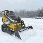 Upgraded 2026 Brand New 25hp Mini Skid Steer Track Loader Twin Cylinder Us Stock