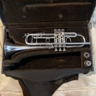 Bach Stradivarius Model 37 Ml With A Case Sliver Plated  Very Good