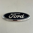 Ford 7 Inch Navy Blue Oval Emblem Badge For Grille Or Tailgate Fits Ford