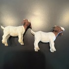 Vintage Schleich Goats And Lamb Retired 2001 Lot Of 9 