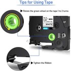 Label Tape Heat Shrink Tube Hse-231 621 For Brother P-touch Label Maker 6mm-24mm
