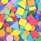 1000 Pieces Foam Shape Stickers Self Adhesive Foam Stickers Felt Stickers 