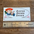 Vintage Buster Brown Shoes Advertising Ink Blotter Ephemera Childrens Boys Girls