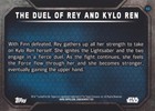 2016 Star Wars Force Awakens S2 Trading Card  92 The Duel Of Rey And Kylo Ren