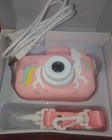 Camera Small Unicorn Camera W charging Cord And Instruction Manual  Tested