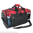 Brand New Duffle Bag Sports Duffel Bag In Red And Black Gym Bag