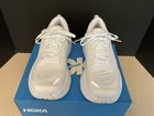New  Womens Hoka One One Bondi 8 Wwh White white Running Shoes  Size 11b  Nice 
