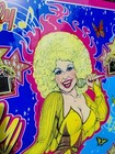 Dolly Parton Bally Pinball Backglass Reproduction   Germany Shipping   