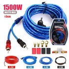 Car Audio Cable Kit 1500w Amp Amplifier Install Rca Subwoofer Sub Wiring 8 Gauge