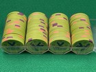 80 Paulson Vineyard Casino  2 Clay Casino Poker Chips Used