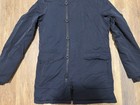 Men   s Parka Winter Jacket  Navy  Size Small  New  3m Thinsulate  Coat