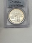 1996-s National Community Service Silver Commemorative Dollar Ms69 Pcgs