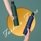 Automatic Open Umbrella Sun rain Anti-uv Windproof 3 Folding Compact Umbrella