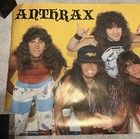 Vintage Anthrax Poster 1988 Rare Uk Import Thrash Metal Sod State Of Euphoria