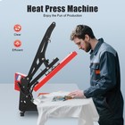 16 x 20  Auto Open Heat Press Machine T-shirt Press Machine Heat Transfer Machin