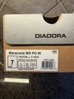 Diadora Maracana Md White navy silver Kangaroo Leather
