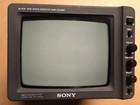 Sony Ssm-721amr Black   White Video Monitor Screen  Tested  Fully Functional