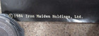 Iron Maiden Purgatory Eddie Derek Riggs 1984 Nos  Poster 26 5 x21  Usa