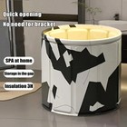 Foldable Non-inflatable Bathtub Thickened Thermal Foam Portable Soaking Tub