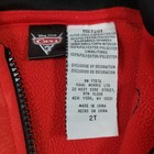 Disney Pixar Cars Lightning Mcqueen Zip Hoodie Sweatshirt - Size 2t