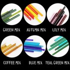 Coe90 250g Dia2 3mm Fusing Glass Noodels Stringer Lampworks Glass Rods