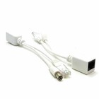 10pcs 12v Power Over Ethernet Passive Poe Injector Splitter Adapter Ip Camera Ap