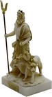 Hades Pluto Greek God Of Underworld   Cerberus Handmade Statue Figurine 5 1 In