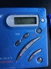 Sony Minidisc Player   2 Mini Discs Blue  tested And Working 
