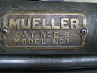 Mueller D-5 Drilling Machine Water Main Tap Tools