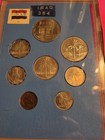 Iraq Coin Set 8 Piece Collection  Primarily From The 1970s