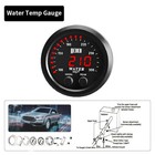 Zhsymx Universal 52mm Water Temperature Gauge With Joint Pipe  38mm Blue  Red 